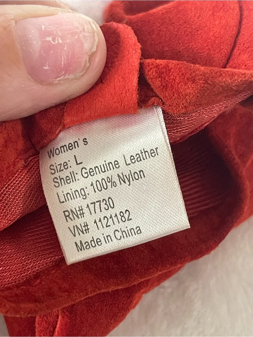Vintage amazing suede